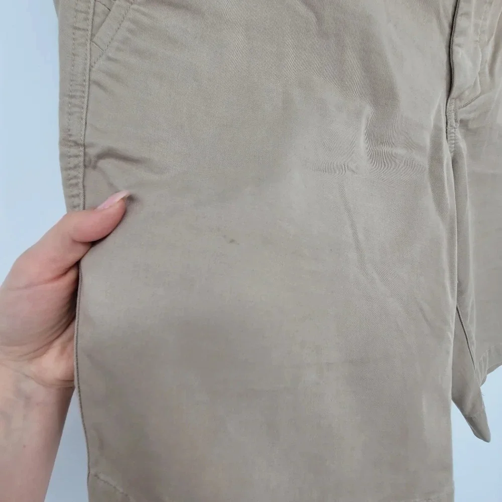THE north face mens khaki hiking shorts size 36